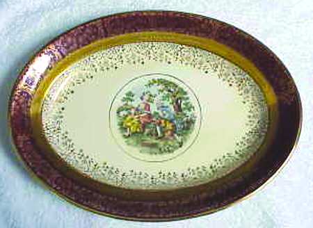 BRM4 12" Oval Serving Platter