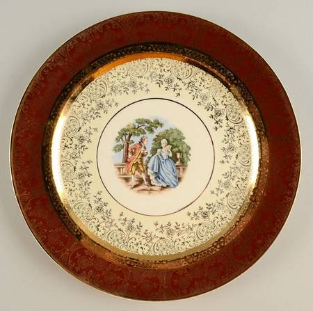 BRM4 Luncheon Plate