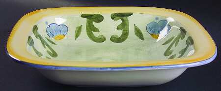 Palermo 13" Square Vegetable Bowl
