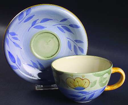 Palermo Flat Cup & Saucer Set