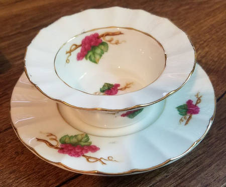 May Wine Ramekin & Saucer Set