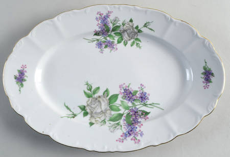 BOH115 14" Oval Serving Platter