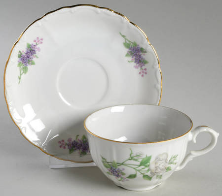 BOH115 Flat Cup & Saucer Set