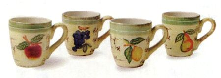 Fruit Writing Mug