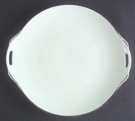 Cristal Handled Cake Plate