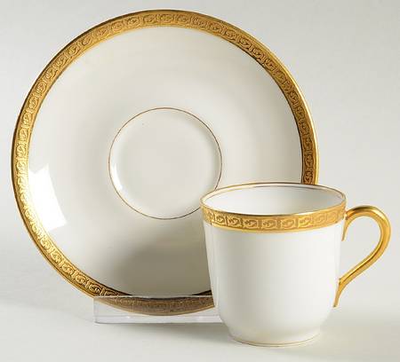 BWD365 Flat Demitasse Cup & Saucer Set
