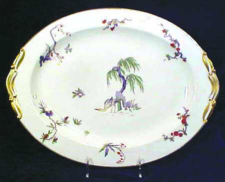 BER304 12" Oval Serving Platter