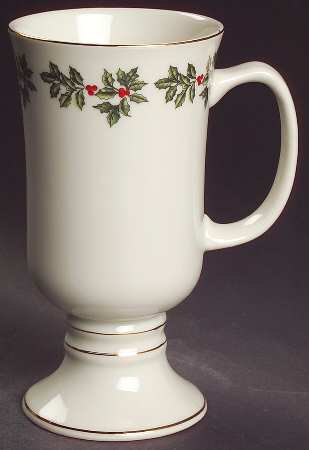 Holly (Gold Trim) Mug
