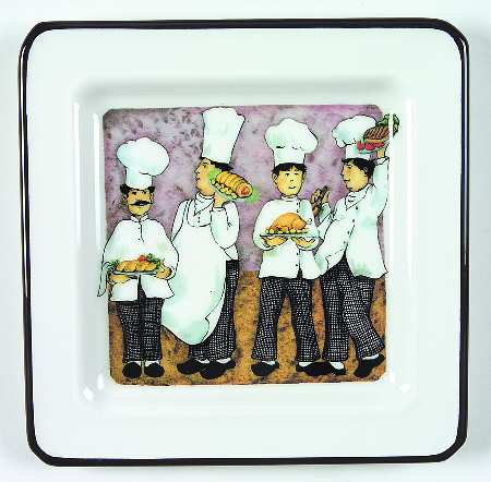 Four Chefs Salad Plate