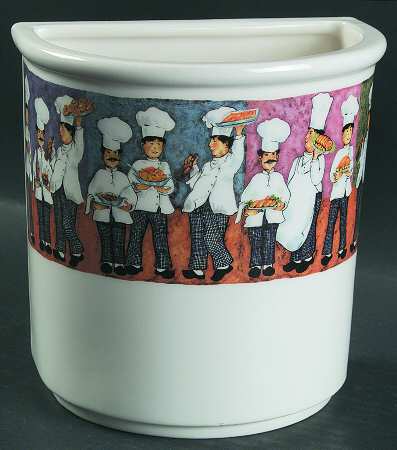 Four Chefs 6" Utensil Holder