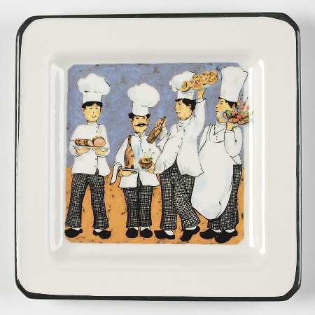 Four Chefs Salad Plate