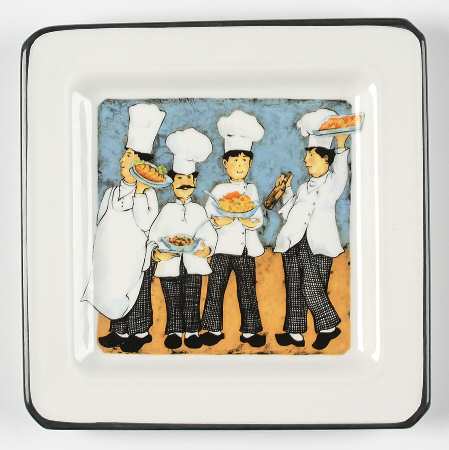 Four Chefs Salad Plate
