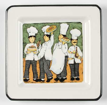Four Chefs Salad Plate