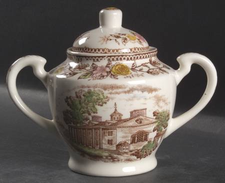 BRW1 Sugar Bowl & Lid