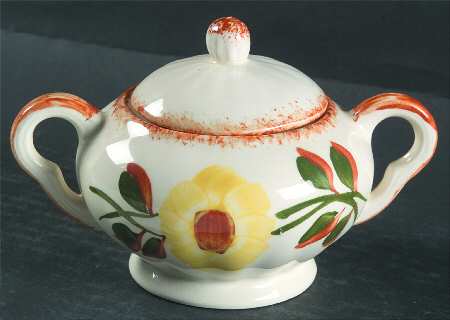 Country Road Variant Sugar Bowl & Lid