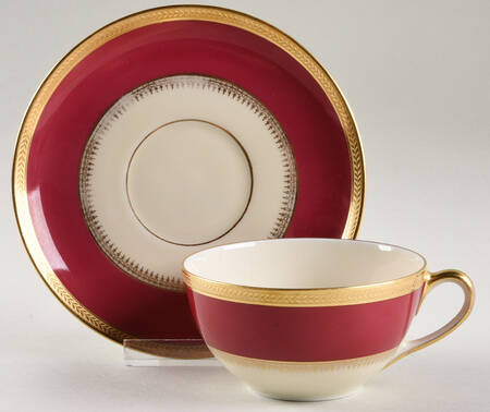 BOH130 Flat Cup & Saucer Set