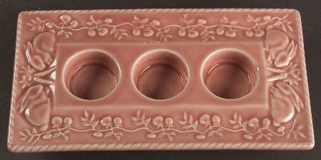 Rabbit Pink Votive Candleholder (Holds 3)