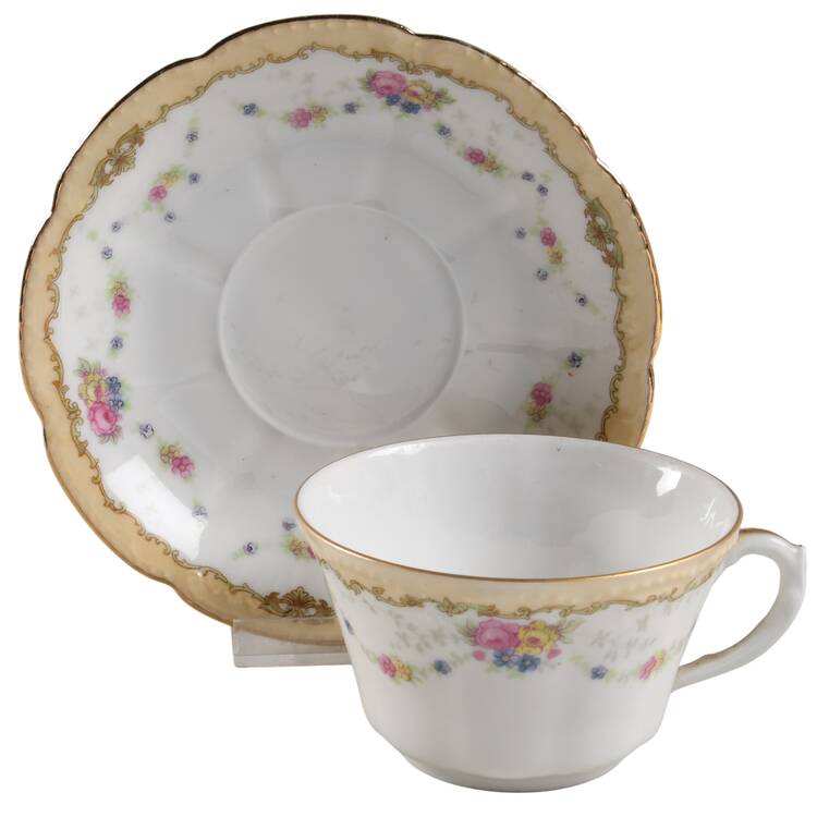 BSS59 Flat Cup & Saucer Set
