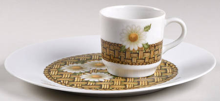 BRR10 Snack Plate & Cup Set