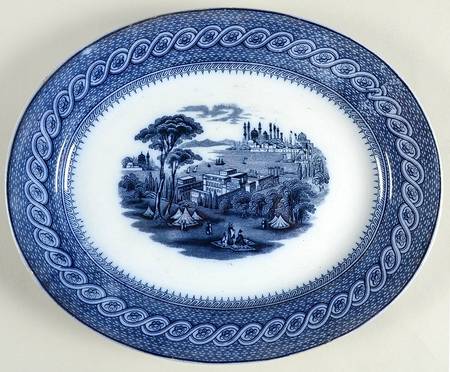 Byzantium 10" Oval Serving Platter