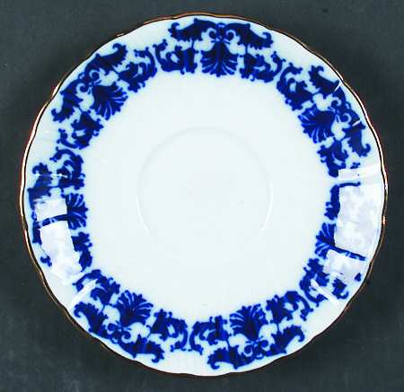 BER348(GOLD TRIM) Saucer for Cream Soup Bowl