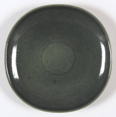 Country Gardens Green Saucer