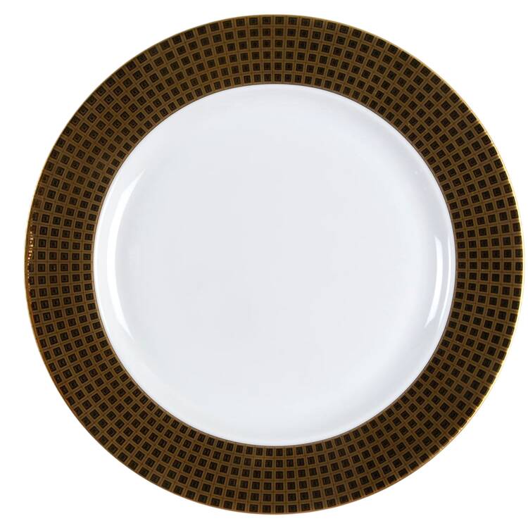 Athena Gold Accent Service Plate (Charger)
