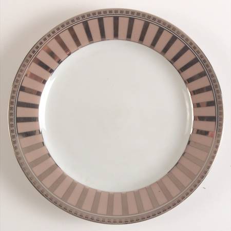 Athena Platinum Accent Salad Plate