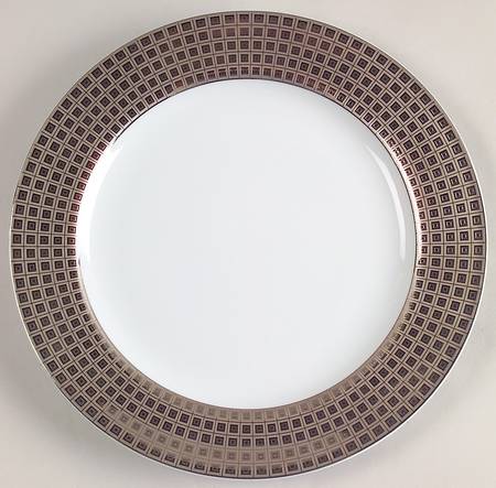 Athena Platinum Accent Salad Plate