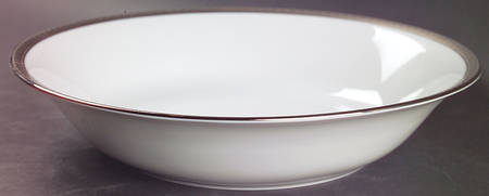 Athena Platinum 9" Round Vegetable Bowl