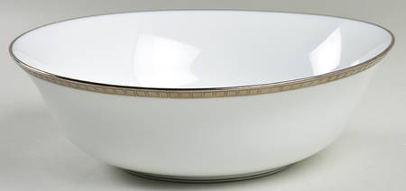 Athena Platinum 9" Salad Serving Bowl