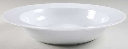 Fusion White 16" Pasta Serving Bowl