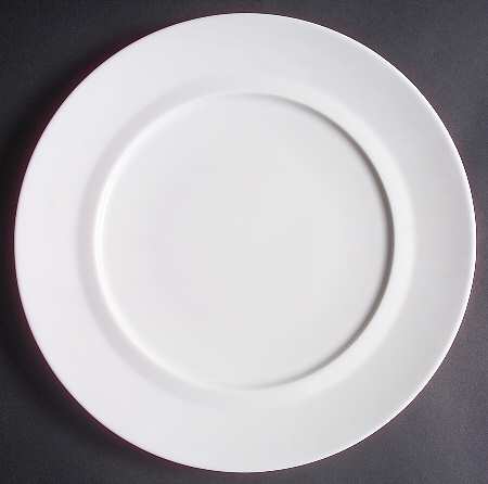 Fusion White Service Plate (Charger)