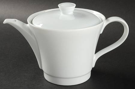 Fusion White Tea/Coffee Pot & Lid