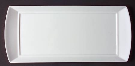 Fusion White Large Sandwich Tray