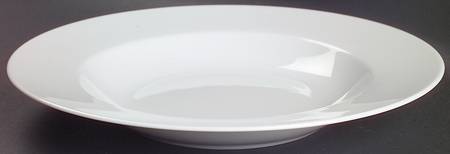 Fusion White Large Rim Soup Bowl