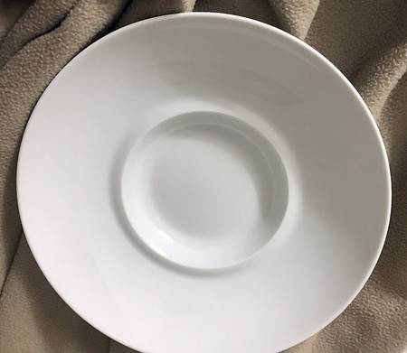 Fusion White 10" Large Salad Serving Bowl
