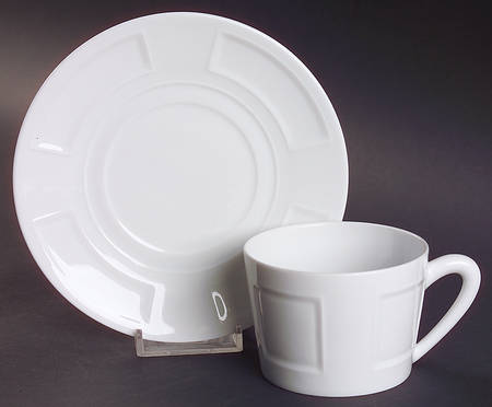 Naxos Flat Cup & Saucer Set