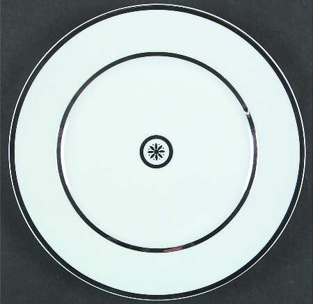 Sparte Platinum Dinner Plate
