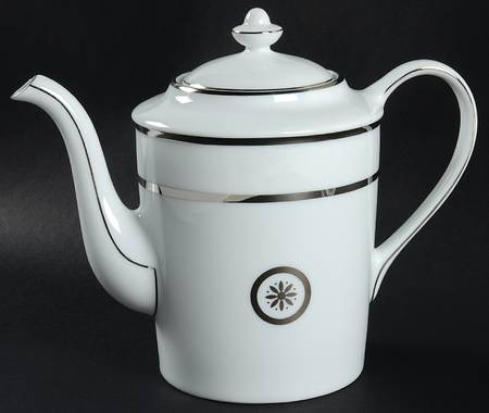 Sparte Platinum Coffee Pot & Lid