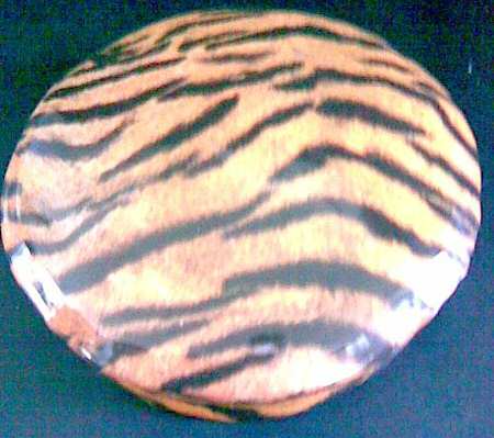 Animal Skin Collection Round Box & Lid