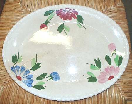 Mardi Gras (Candlewick, No Trim) 13" Oval Serving Platter