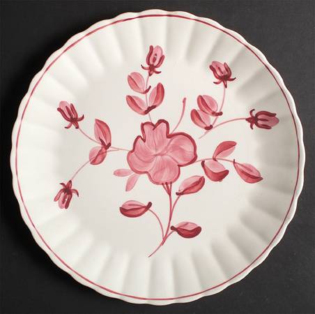 Red Letter Day (Colonial Shape) by Blue Ridge Southern Pottery