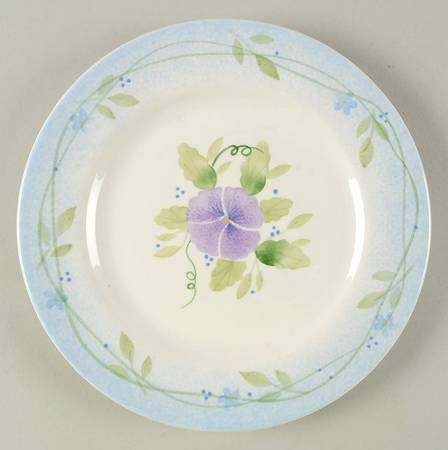Posy Patch Salad/Dessert Plate by Block