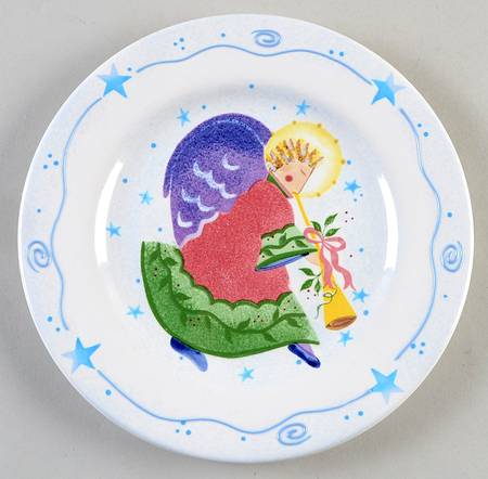 Angelica Salad/Dessert Plate