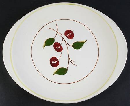 Mountain Cherries Hermitage 14" Oval Serving Platter