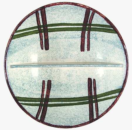 Blue Plaid by Blue Ridge Southern Pottery