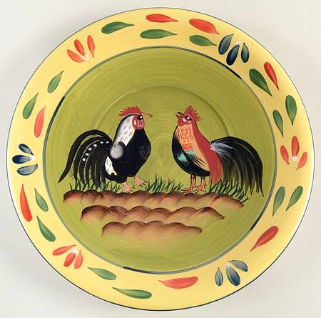 Provence Rooster Collection Underplate for Tureen