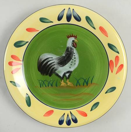 Provence Rooster Collection Salad Plate