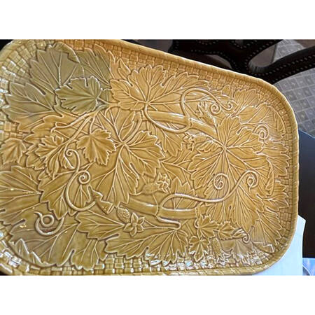 Vine Gold 15" Rectangular Serving Platter